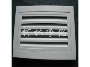 门绞式回风百叶