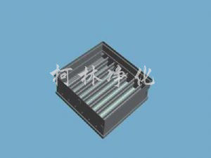 人字闸对开调节阀